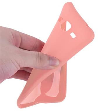 Deksel Samsung Galaxy J3 2015 Silikon cover (rosa)