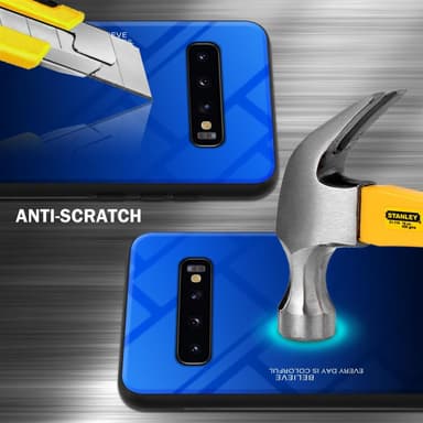Deksel Samsung Galaxy S10 PLUS Case Cover (svart)