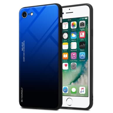 Deksel iPhone 7 / 7S / 8 / SE 2020 Case Cover (svart)