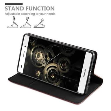 Huawei P8 LITE 2015 lommebokdeksel case (brun)