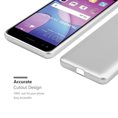 Deksel Huawei Y6 PRO 2017 Case Cover (sølv)