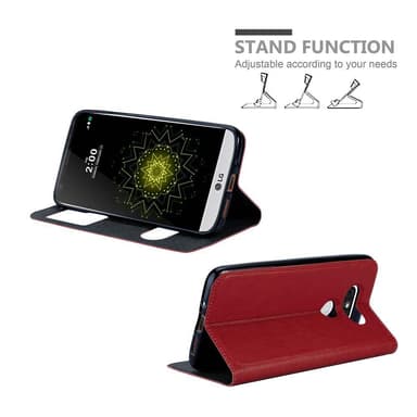 LG G5 lommebokdeksel cover (rød)