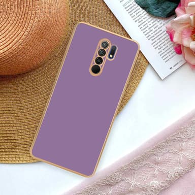 Xiaomi RedMi 9 silikondeksel case (lilla)