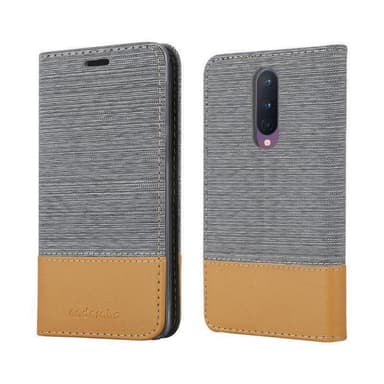 OnePlus 8 lommebokdeksel etui (grå)