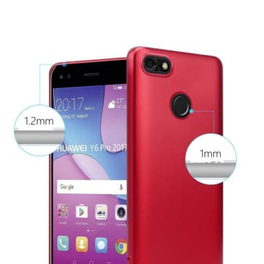Deksel Huawei Y6 PRO 2017 Case Cover (rød)