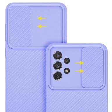Deksel Samsung Galaxy A72 4G / 5G cover (lilla)