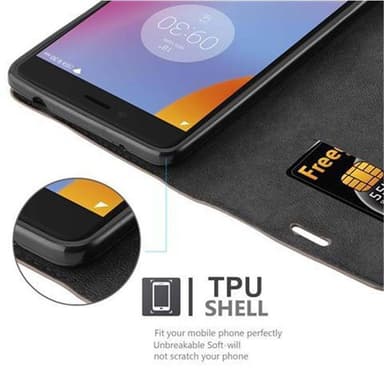 Lenovo K6 NOTE lommebokdeksel case (brun)