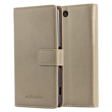 Sony Xperia M5 lommebokdeksel etui (brun)