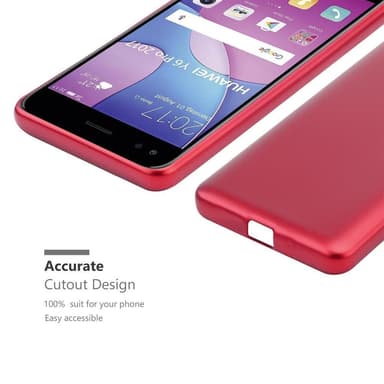 Deksel Huawei Y6 PRO 2017 Case Cover (rød)
