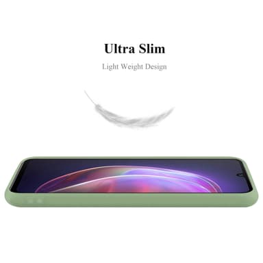 Deksel Vivo V21 4G / 5G Silikon cover (grønn)