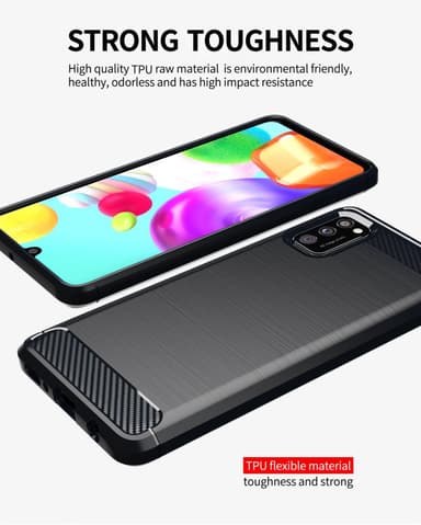 Deksel Samsung Galaxy A41 ultra slim (svart)