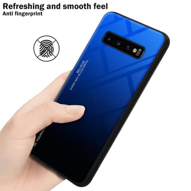 Deksel Samsung Galaxy S10 PLUS Case Cover (svart)