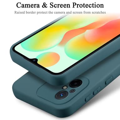 Redmi 12C silikondeksel case (Grønn)
