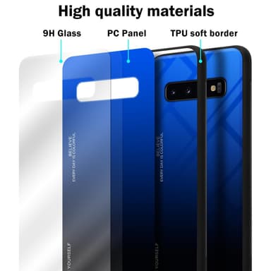 Deksel Samsung Galaxy S10 PLUS Case Cover (svart)