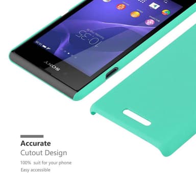 Sony Xperia E3 Hardt Deksel Cover (grønn)