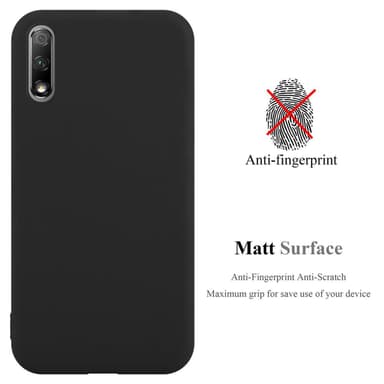 Deksel Honor 9X Silikon cover (svart)