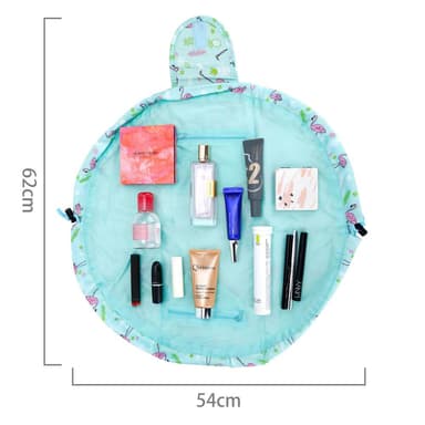 Kosmetikkveske Sminkeveske Toalettveske Make Up (grønn)