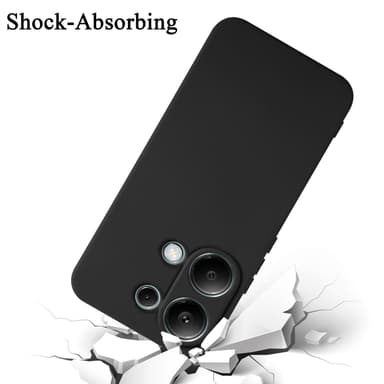 Redmi Note 13 pro 4G silikondeksel case (Svart)