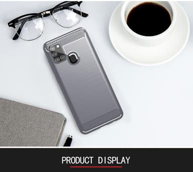 Deksel Samsung Galaxy A21s ultra slim (grå)