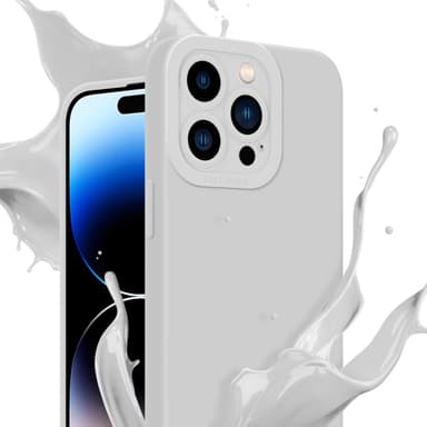 iPhone 14 PRO Deksel case (hvit)