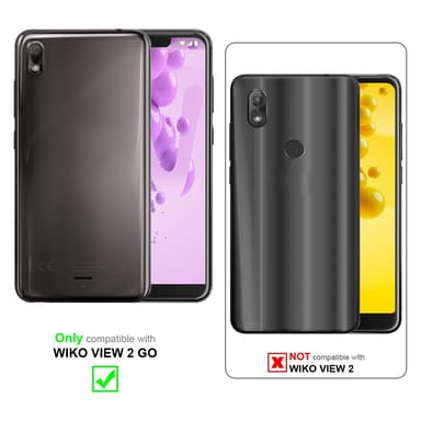 WIKO VIEW 2 GO lommebokdeksel case (svart)