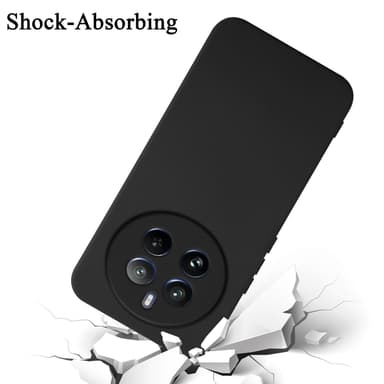 Realme 12 Pro silikondeksel case (svart)