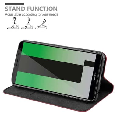 Huawei MATE 10 LITE lommebokdeksel case (rød)
