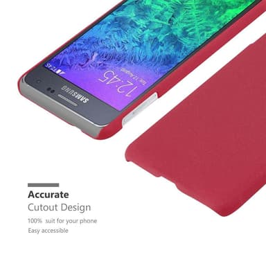 Samsung Galaxy ALPHA Hardt Deksel Cover (rød)