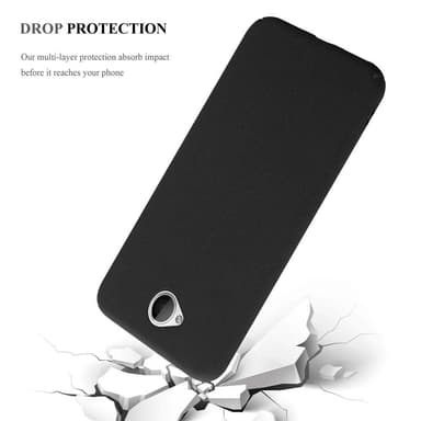 Nokia Lumia 650 Hardt Deksel Cover (svart)