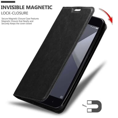 Xiaomi RedMi NOTE 5A lommebokdeksel case (svart)
