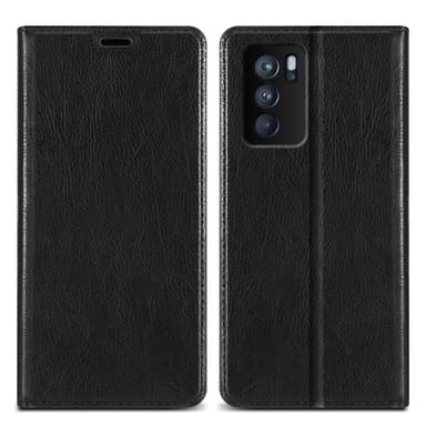 Oppo Reno6 PRO 5G lommebokdeksel case (svart)