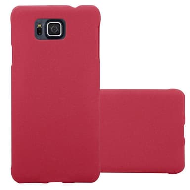 Samsung Galaxy ALPHA Hardt Deksel Cover (rød)