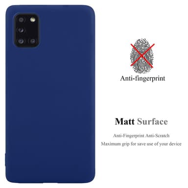 Deksel Samsung Galaxy A31 Silikon cover (blå)