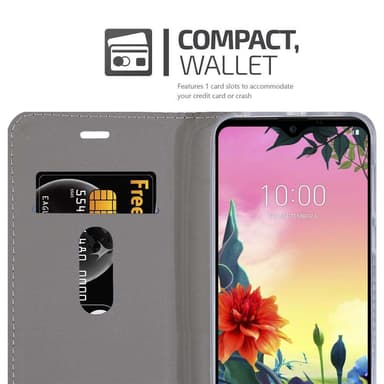 LG K50S lommebokdeksel etui (grå)