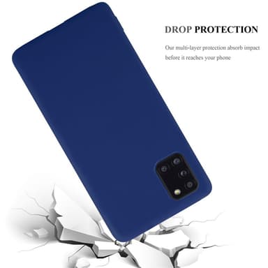 Deksel Samsung Galaxy A31 Silikon cover (blå)