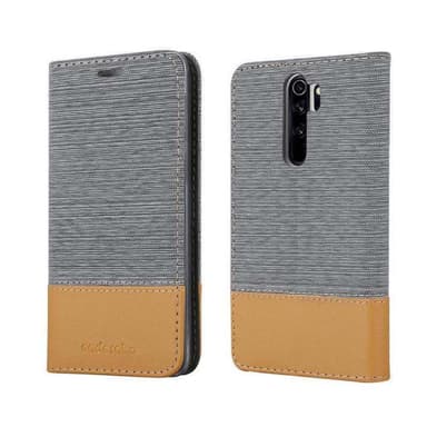 Xiaomi RedMi NOTE 8 PRO lommebokdeksel etui (grå)