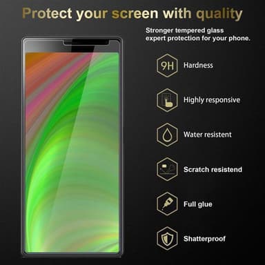 Sony Xperia 10 PLUS 3x Skjermbeskytter Skärmskydd