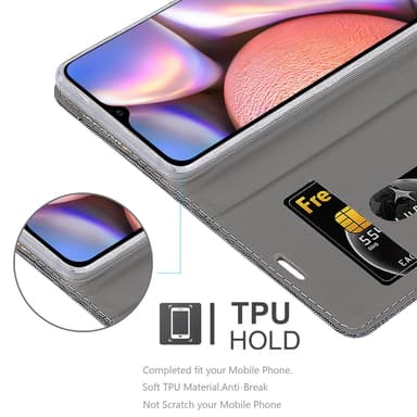 Samsung Galaxy A10s / M01s lommebokdeksel etui (grå)