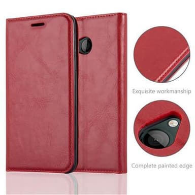 HTC U PLAY lommebokdeksel case (rød)