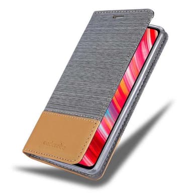 Xiaomi RedMi NOTE 8 PRO lommebokdeksel etui (grå)