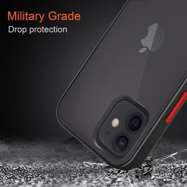 iPhone 12 MINI Deksel Case Cover (gjennomsiktig)