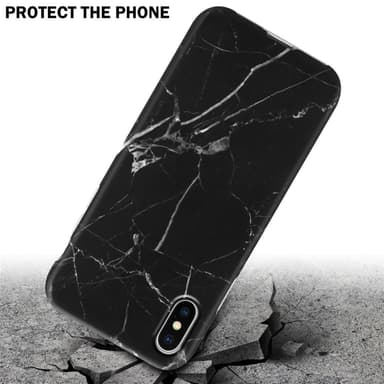 iPhone XS MAX lommebokdeksel etui (svart)
