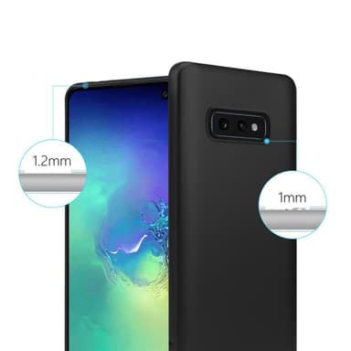 Deksel Samsung Galaxy S10e Case Cover (svart)