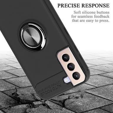 Samsung Galaxy S21 PLUS silikondeksel cover (svart)