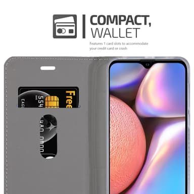 Samsung Galaxy A10s / M01s lommebokdeksel etui (grå)