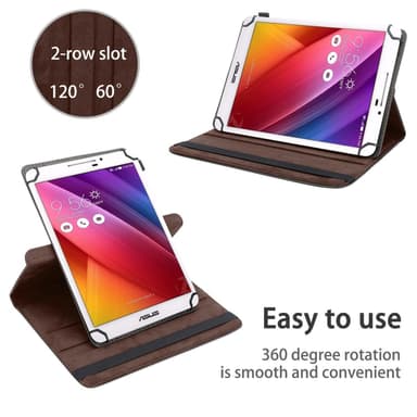 Asus ZenPad 7.0 (7.0 tomme) deksel til nettbrett (brun)