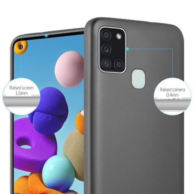 Deksel Samsung Galaxy A21s Case Cover (grå)