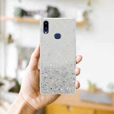 Samsung Galaxy A10s / M01s Silikondeksel Glitter