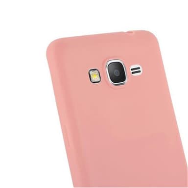 Deksel Samsung Galaxy GRAND PRIME Silikon cover (rosa)
