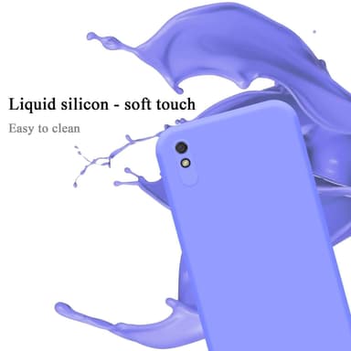 Xiaomi RedMi 9A / RedMi 9AT silikondeksel case (Lilla)
